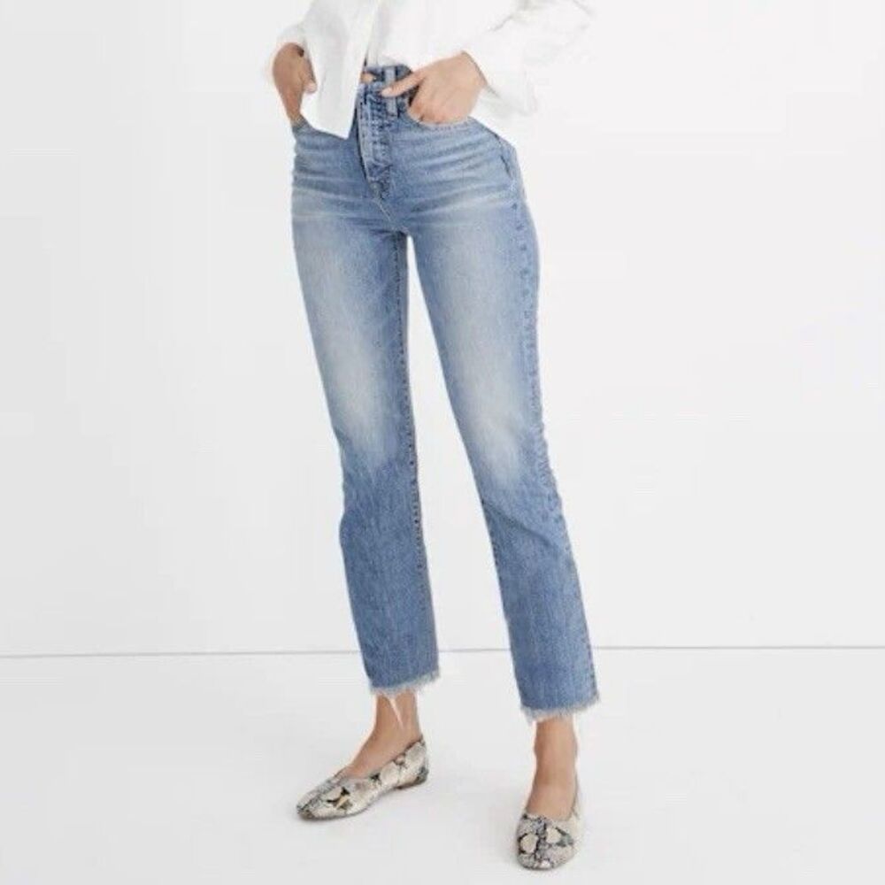 Madewell The Perfect Vintage Jean Ainsworth Blue High Rise Women’s 26
